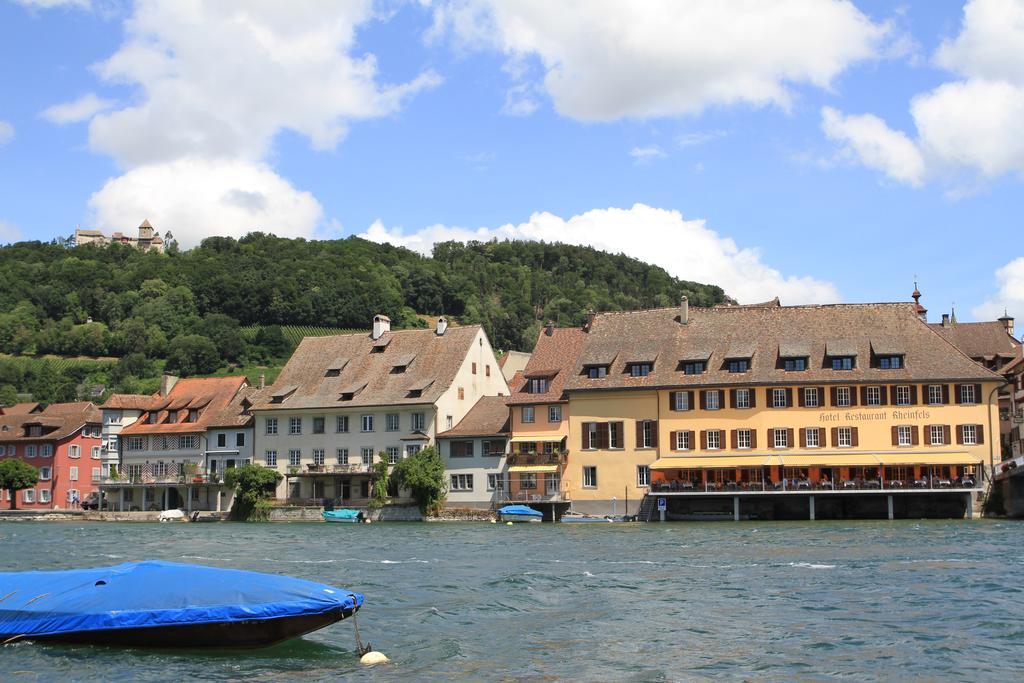 Hotel Rheinfels Stein Am Rhein Exterior foto