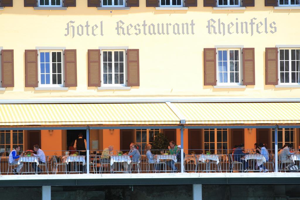 Hotel Rheinfels Stein Am Rhein Exterior foto